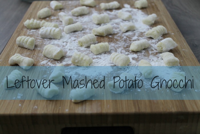 Leftover Mash Potato Gnocchi