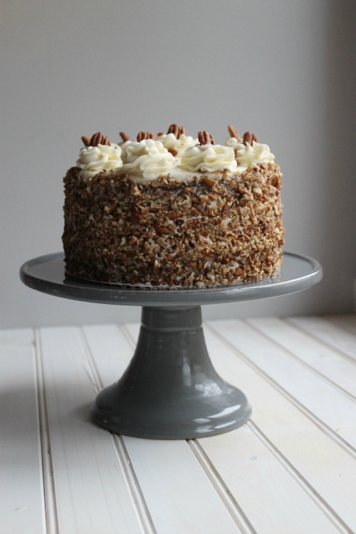 Spice Cake with Cream Cheese Buttercream