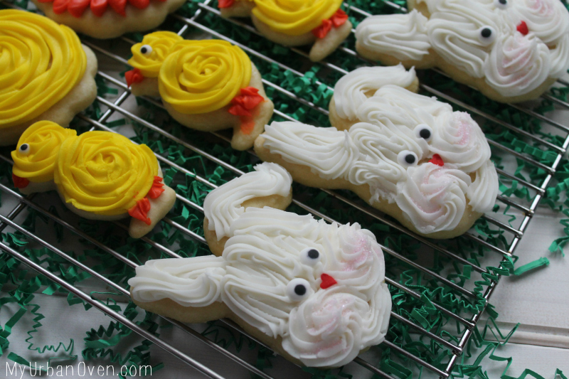 Easter Sugar Cookies- Bunnies